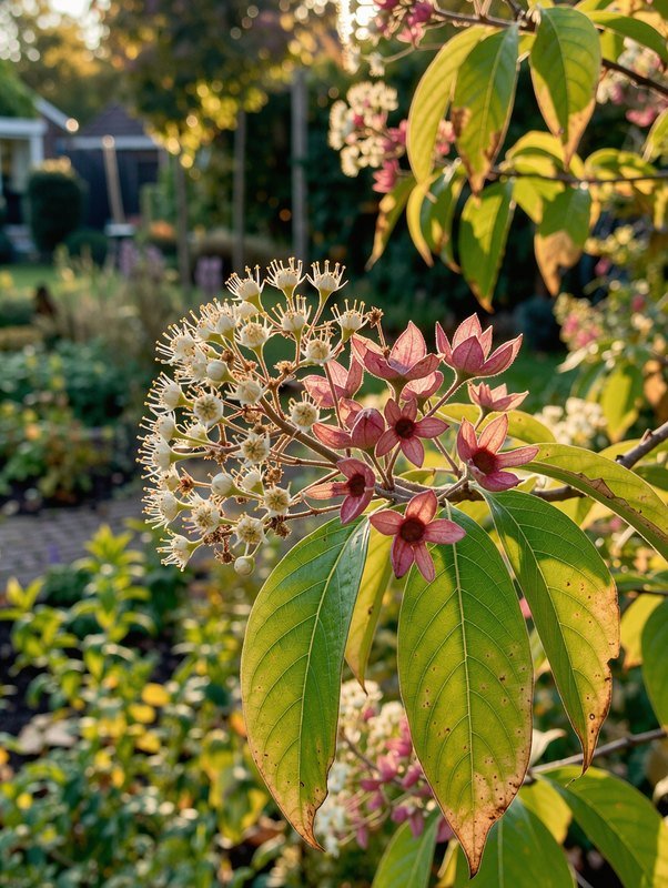 Zevenzonenboom (Heptacodium miconioides)