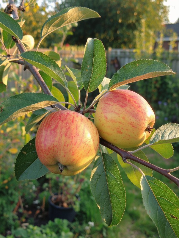 Appel 'James Grieve' van dichtbij