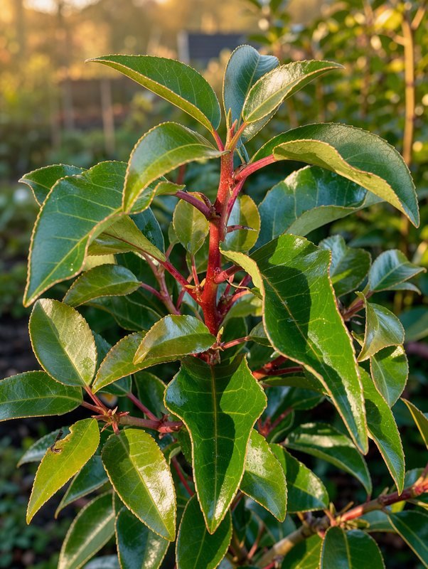 Portugese laurierkers 'Brenelia' van dichtbij