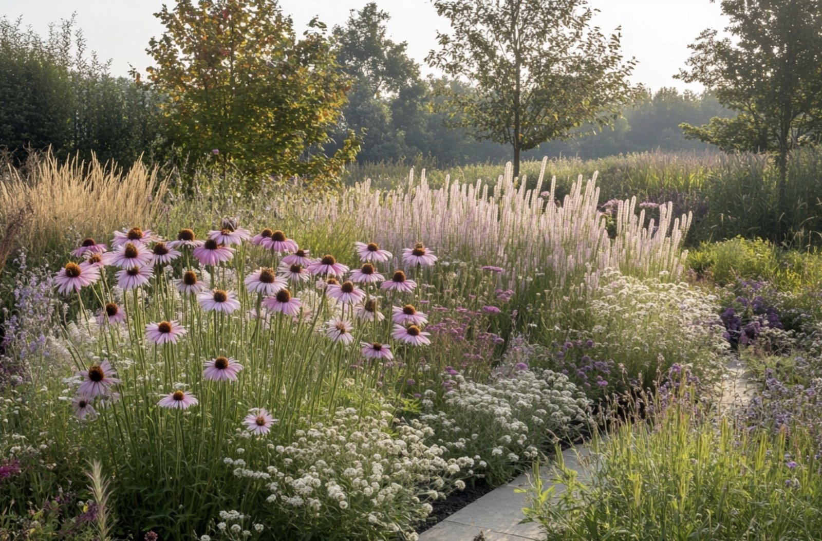 Tuin met doordacht beplantingsplan